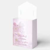 Ballotins Mariage de fleurs roses (Ouvert)