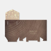 Ballotins Mariage de fleurs rustiques (Déplié)