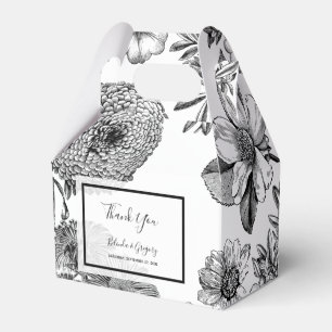 Ballotins Mariage de fleurs Vintages rustiques