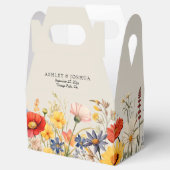 Ballotins Mariage de frontière Floral Fleur sauvage rustique (Ouvert)