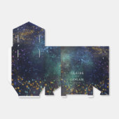 Ballotins Mariage de Galaxie céleste de la nuit étoilée (Déplié)