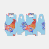 Ballotins Mariage de grille Ballotin de gâteau poulet rouge (Déplié)