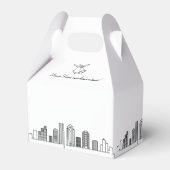 Ballotins Mariage de Houston | Ville Skyline (Arrière)