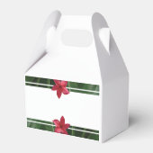 Ballotins Mariage de la Plumeria Rouge Frangipani (Arrière)