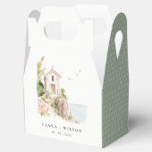 Ballotins Mariage de l'église catholique de l'aquarelle côti (Ouvert)