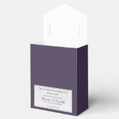 Ballotins Mariage de libellules violettes foncées (Ouvert)