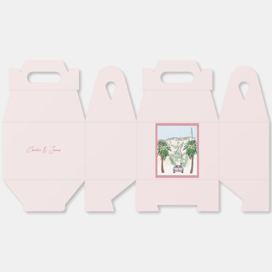 Ballotins Mariage de Los Angeles (Déplié)