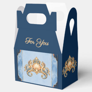 Ballotins Mariage de luxe vintage hippocampe plage 