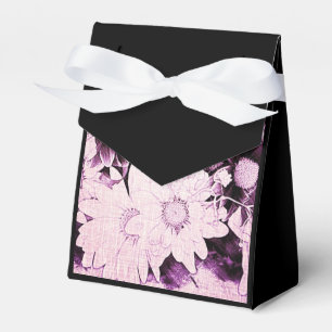 Ballotins mariage de marguerite romantique bohème violet