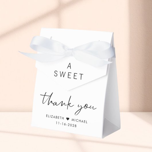 Ballotins Mariage de Merci doux moderne