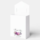 Ballotins Mariage de Merci Floral violet ultra violet (Ouvert)