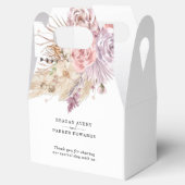 Ballotins Mariage de Merci personnalisé Pampas Grass (Ouvert)