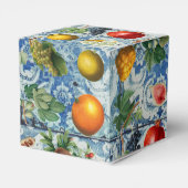 Ballotins Mariage de Mosaïque Bleue Fruit d'été méditerranée (Arrière)