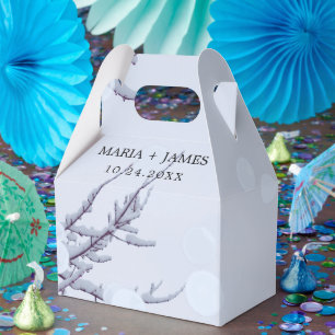 Ballotins Mariage de neige d'hiver
