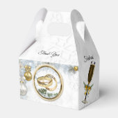 Ballotins Mariage de Noël blanc (Verso)