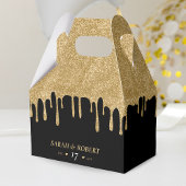 Ballotins Mariage de Parties scintillant Black & Gold