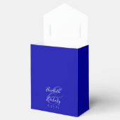 Ballotins Mariage de Parties scintillant moderne Royal Blue (Ouvert)
