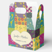 Ballotins Mariage de patchwork maximaliste bohème (Ouvert)