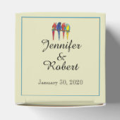 Ballotins Mariage de perroquets tropicaux (Haut)