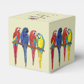 Ballotins Mariage de perroquets tropicaux (Arrière)