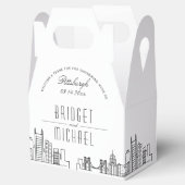 Ballotins Mariage de Pittsburgh | Ville Skyline (Ouvert)
