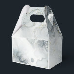 Ballotins Mariage de plage à l'aquarelle grise bleue et doré<br><div class="desc">Articles assortis disponibles.</div>