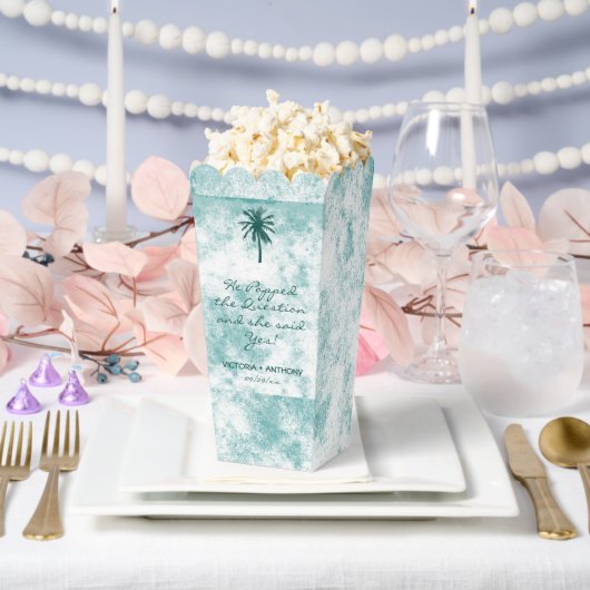 Ballotins Mariage de plage de palmiers tropicaux (Mariage)