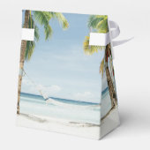 Ballotins Mariage de plage de palmiers tropicaux (Arrière)