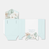 Ballotins Mariage de plage d'hiver (Déplié)