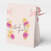 Ballotins Mariage de prairie florale sauvage (Arrière)