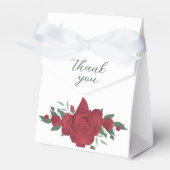 Ballotins Mariage de Red Roses Boho (Verso)