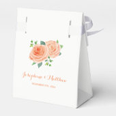 Ballotins Mariage de Rose Peach (Arrière)