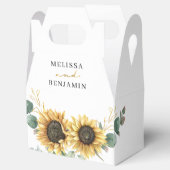 Ballotins Mariage de script floral de l'Eucalyptus de tourne (Ouvert)