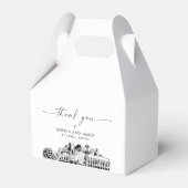 Ballotins Mariage de Seattle Ballotin personnalisé (Arrière)