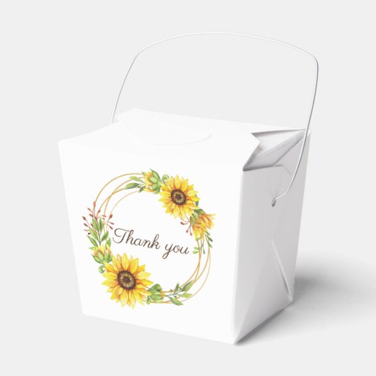 Ballotins Mariage de Sunflowers (Verso)