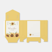 Ballotins Mariage de tournesol du pays (Déplié)