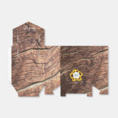 Ballotins Mariage de tournesol rustique (Déplié)