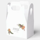 Ballotins Mariage de verdure de Noël rustique (Ouvert)