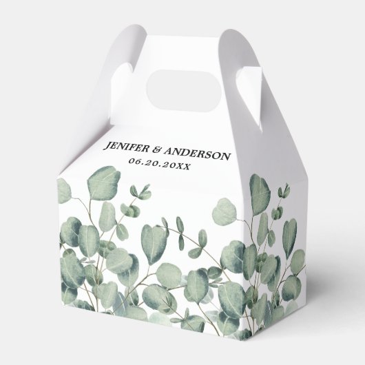 Ballotins Mariage de verdure Eucalyptus (Verso)