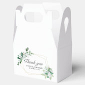 Ballotins Mariage de verdure fleurie géométrique (Ouvert)