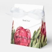 Ballotins Mariage de verdure Tropical Rose Proteas (Verso)