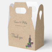 Ballotins Mariage de vignoble rustique (Ouvert)