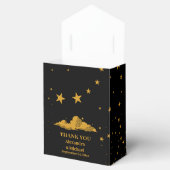 Ballotins Mariage des étoiles célestes mystiques d'or noir (Ouvert)