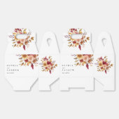 Ballotins Mariage des fleurs d'automne (Déplié)