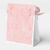 Ballotins Mariage design Art déco en marbre rose (Arrière)