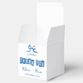 Ballotins Mariage d'esquisse de fond bleu et blanc (Ouvert)