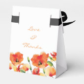 Ballotins Mariage d'été Golden Poppy (Arrière)