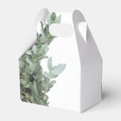 Ballotins Mariage d'eucalyptus en argent (Arrière)