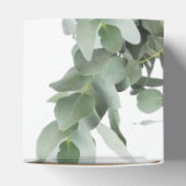 Ballotins Mariage d'eucalyptus en argent (Haut)