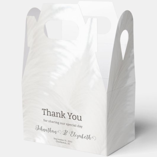 Ballotins Mariage d'herbe Boho Pampas (Ouvrir)